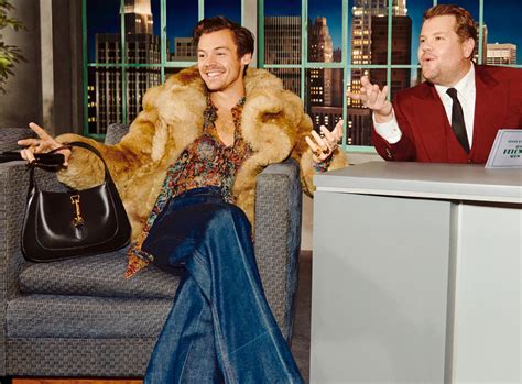 harry styles gucci james corden|Gucci Presents The Beloved Show.